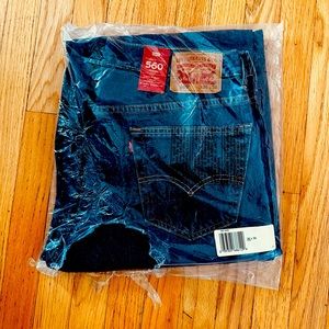 NEW OLD STOCK VINTAGE 560 LEVI’S USA JEANS